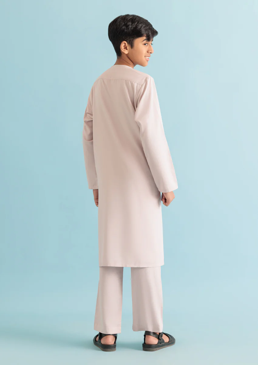 B-Pink-Blended-Kurta Trouser - (B25KP2001) - Image 2
