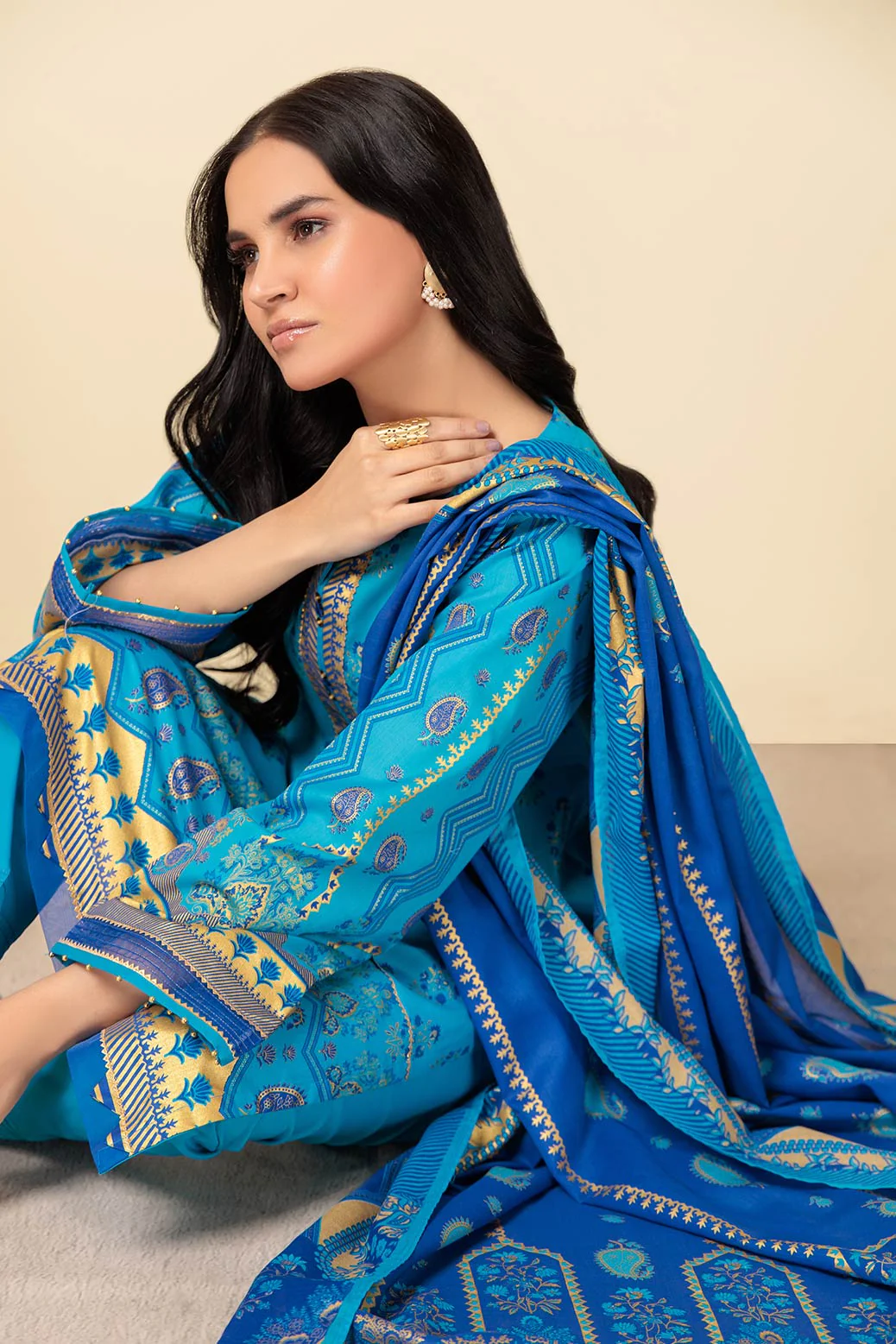 BLUE LUXE - 3 PC (AST233P88) - Image 2