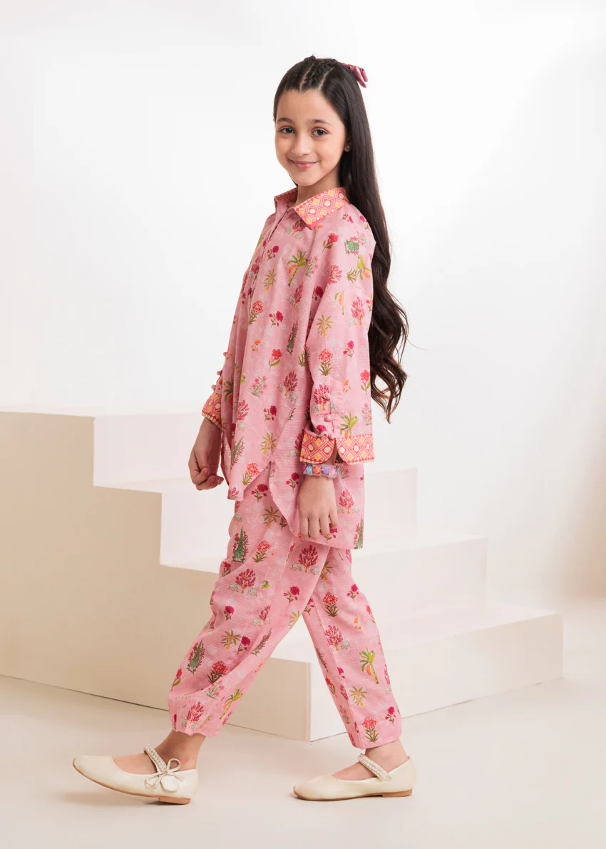 Pink-Dobby-Lawn-2 Piece (GP2PPBS26BG3A10) - Image 4