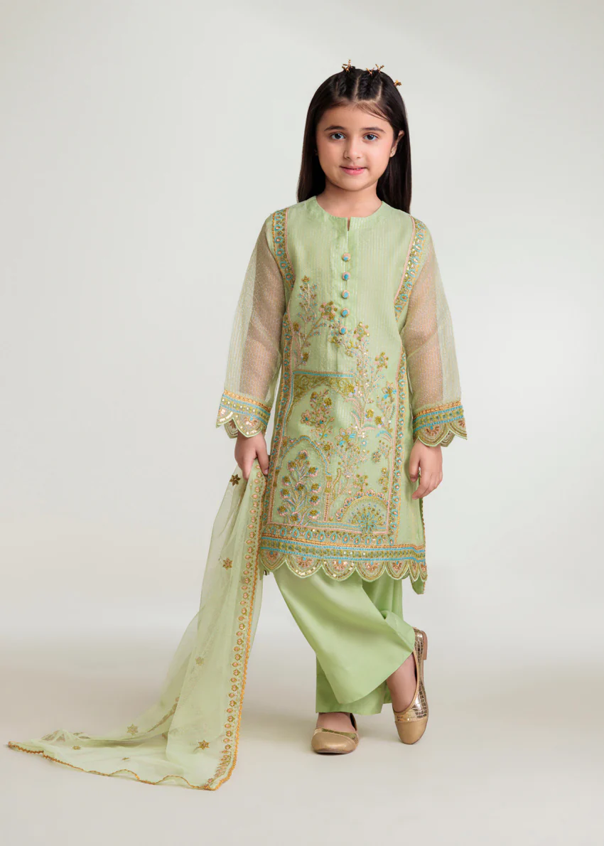 T-Green-Lurex-Net-3 Piece (GP3PSLW25GI1J1) - Image 4