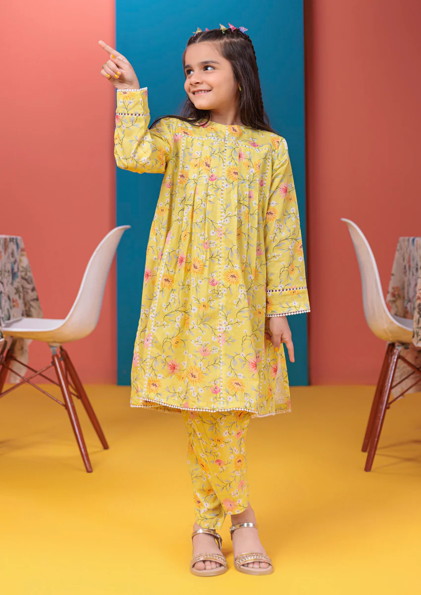 Yellow-Lawn-2 Piece (GPS25P2013)