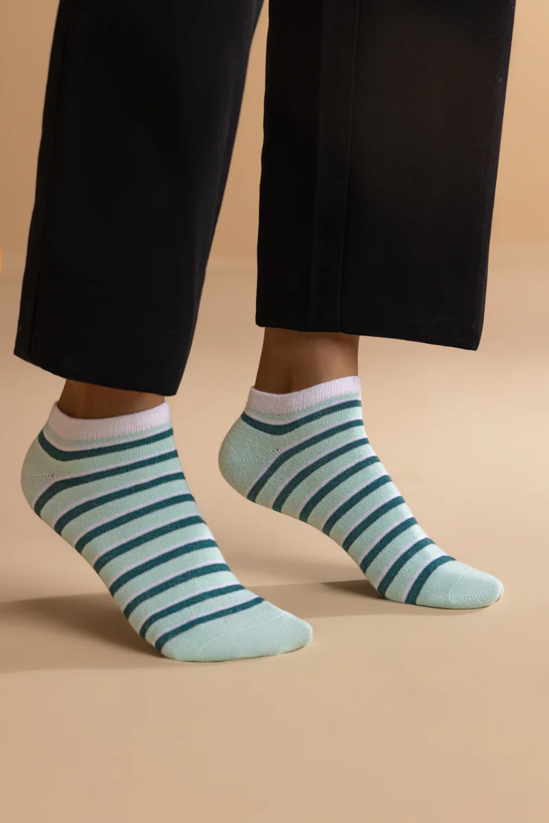 Blue Low Cut Socks (WCSTIA1) - Image 3