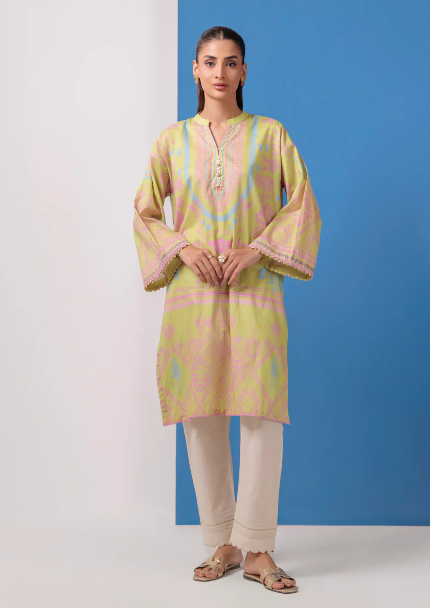 L-Green-Cambric-1 Piece (WP1PPBS25B8S7)