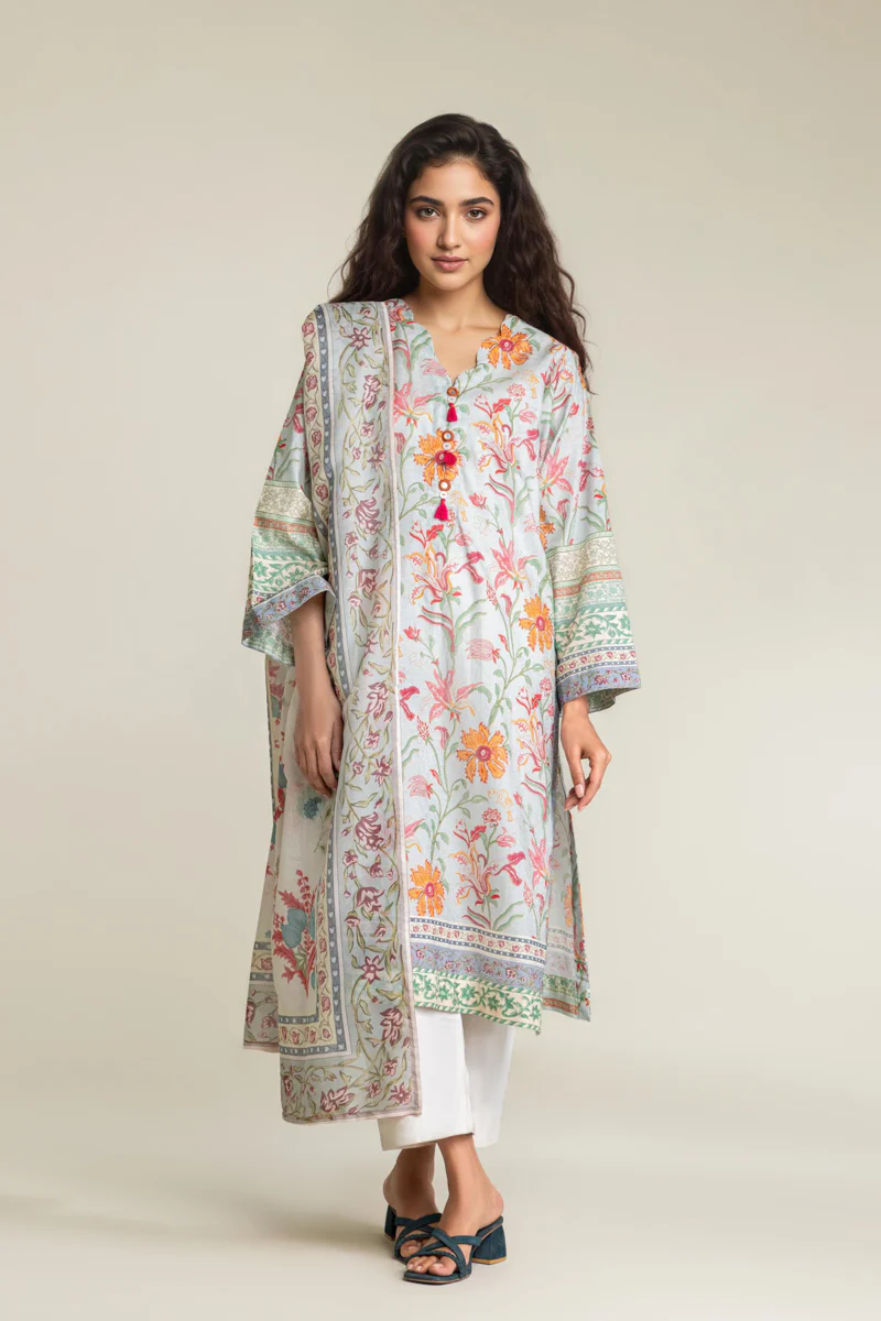 L-Blue-Self-Jacquard-2 Piece (WP2PPBS26B2M9) - Image 3