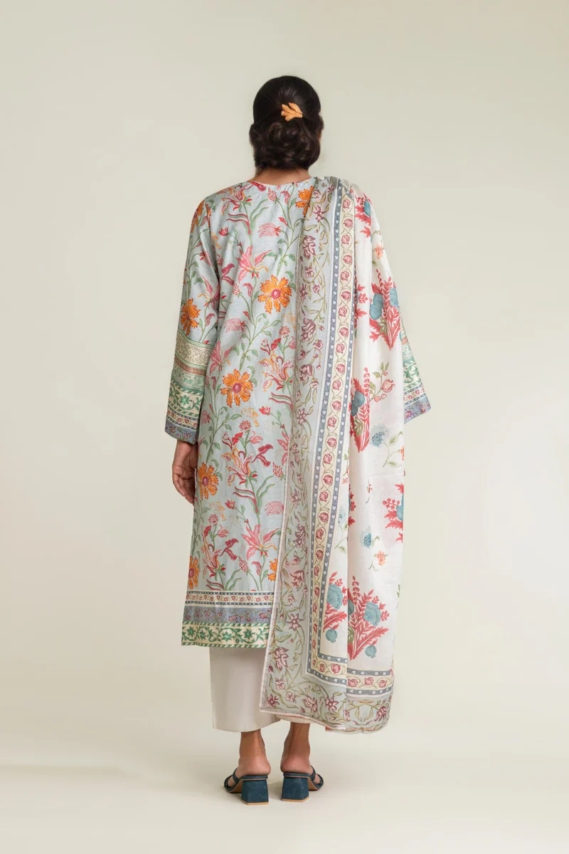 L-Blue-Self-Jacquard-2 Piece (WP2PPBS26B2M9) - Image 4