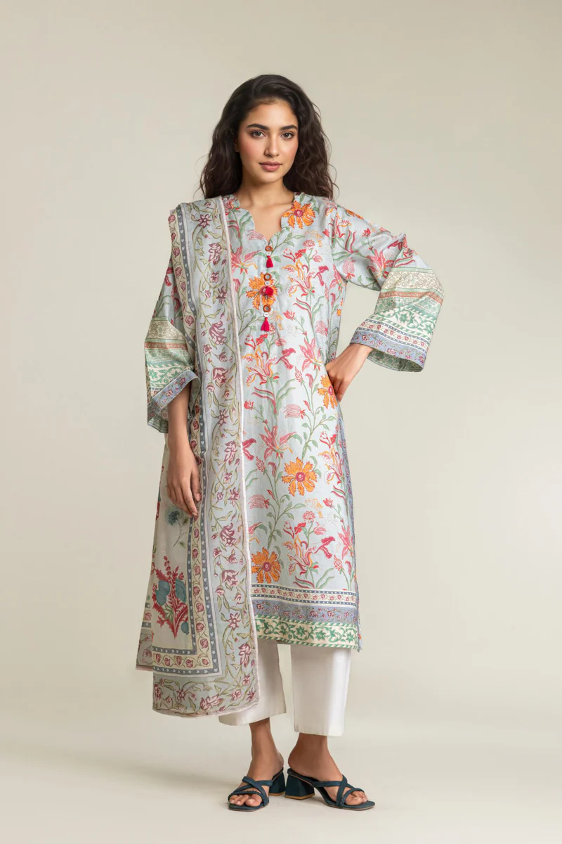 L-Blue-Self-Jacquard-2 Piece (WP2PPBS26B2M9) - Image 5