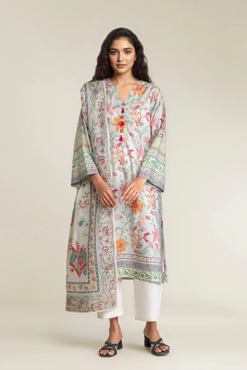 L-Blue-Self-Jacquard-2 Piece (WP2PPBS26B2M9) - Image 9