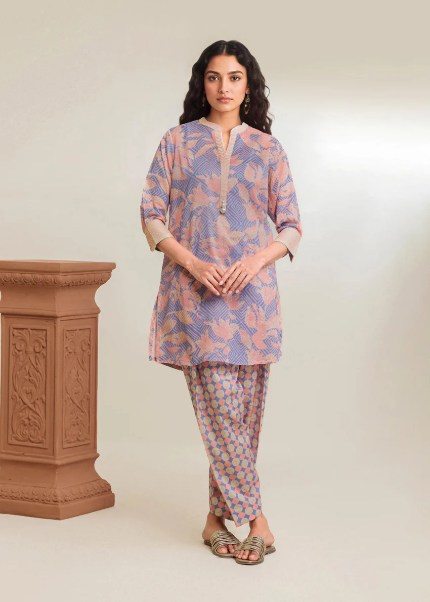 Peach-Lawn-2 Piece (WP2PPBS26HR3A11) - Image 3