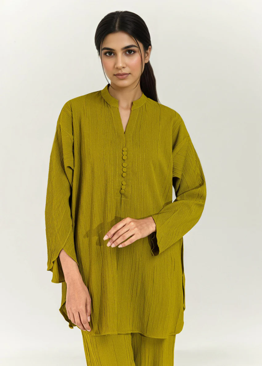O-Green-Flannel-2 Piece (WP2PSBS26HR1F35) - Image 6