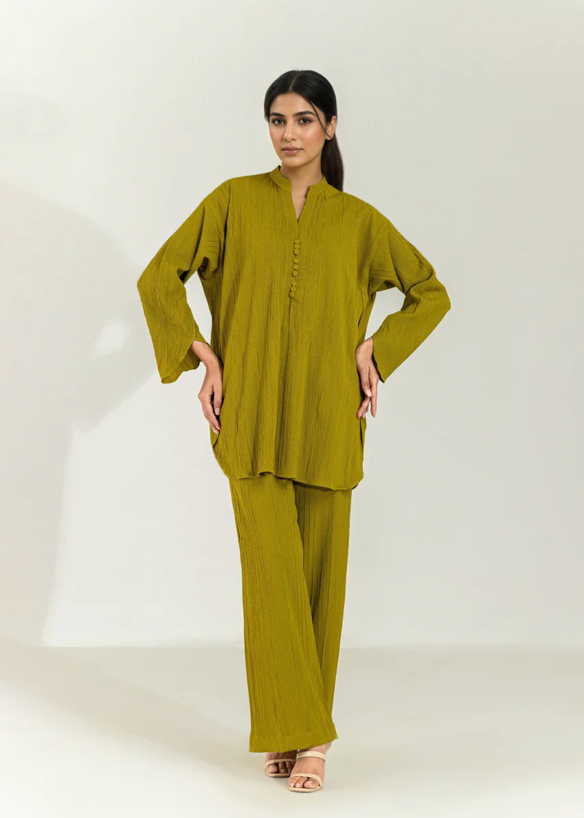O-Green-Flannel-2 Piece (WP2PSBS26HR1F35) - Image 8