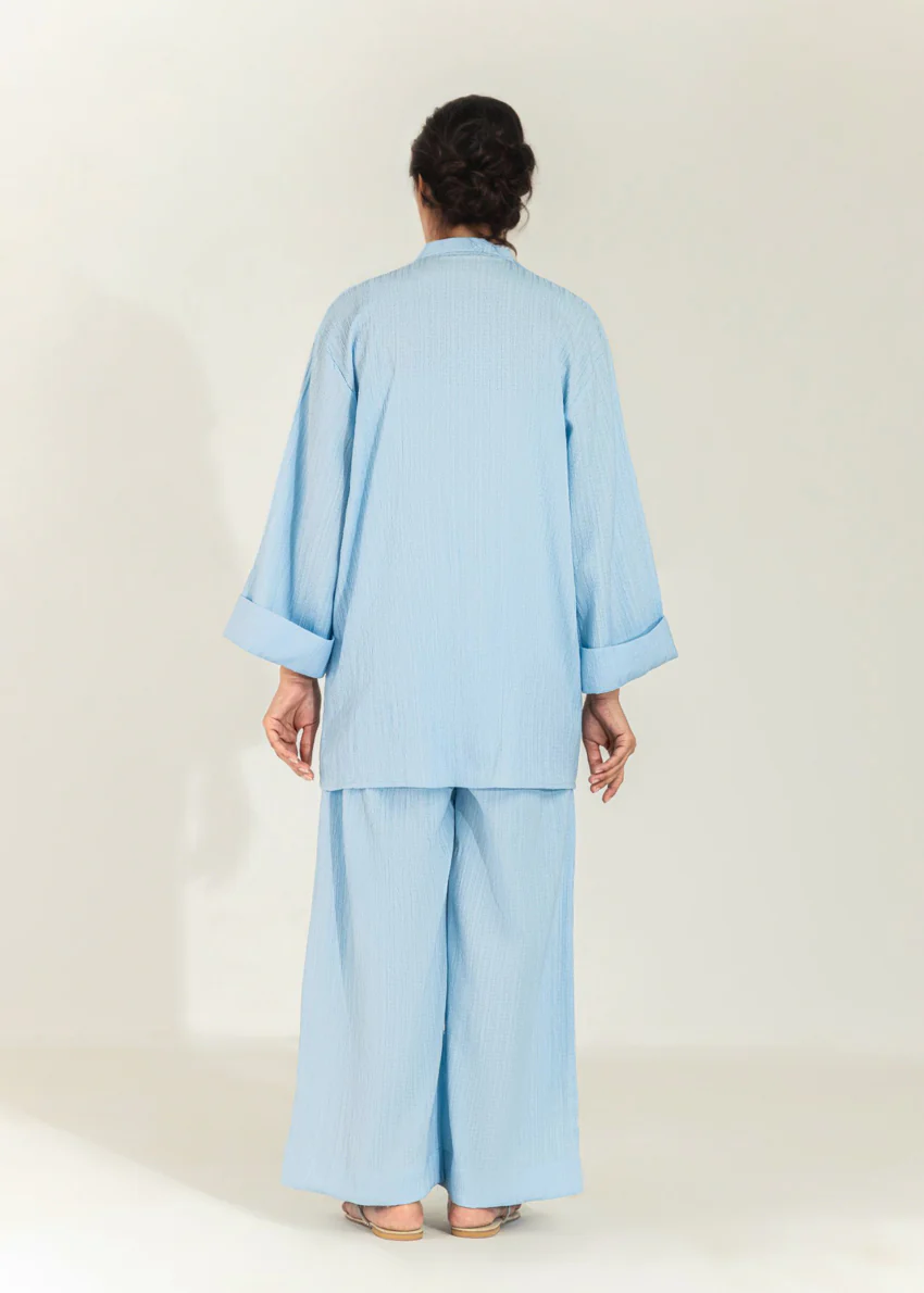 L-Blue-Flannel-2 Piece (WP2PSBS26HR1F36) - Image 4