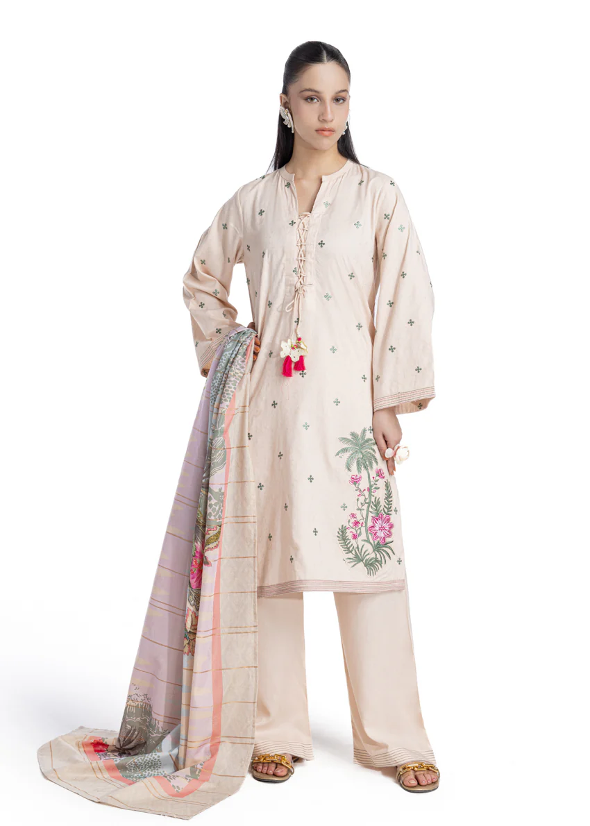 Cream-Jacquard-3 Piece-(WP3PSBW25B9O48)