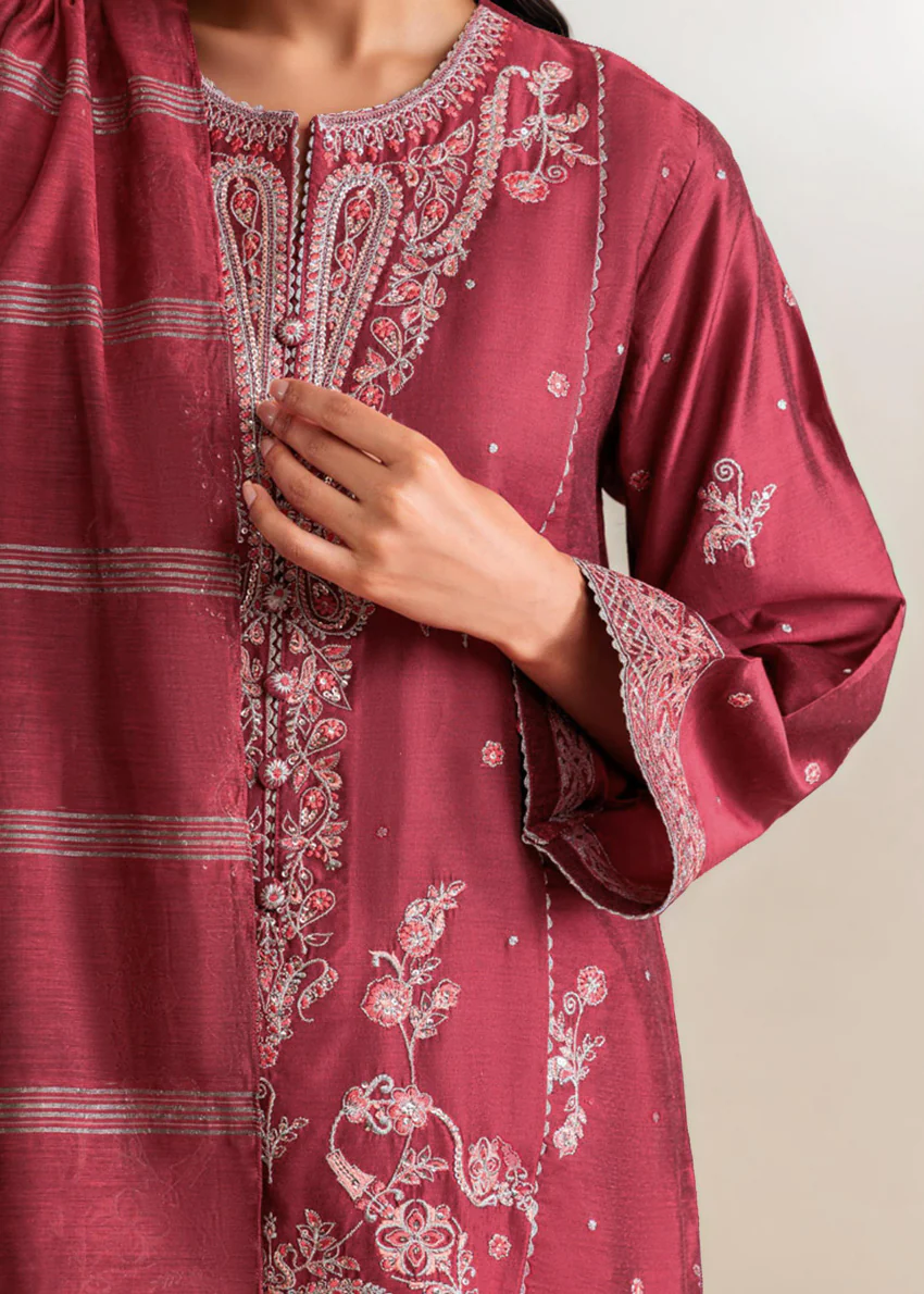Pink-Cotton-3 Piece (WP3PSFS26F2M7) - Image 4