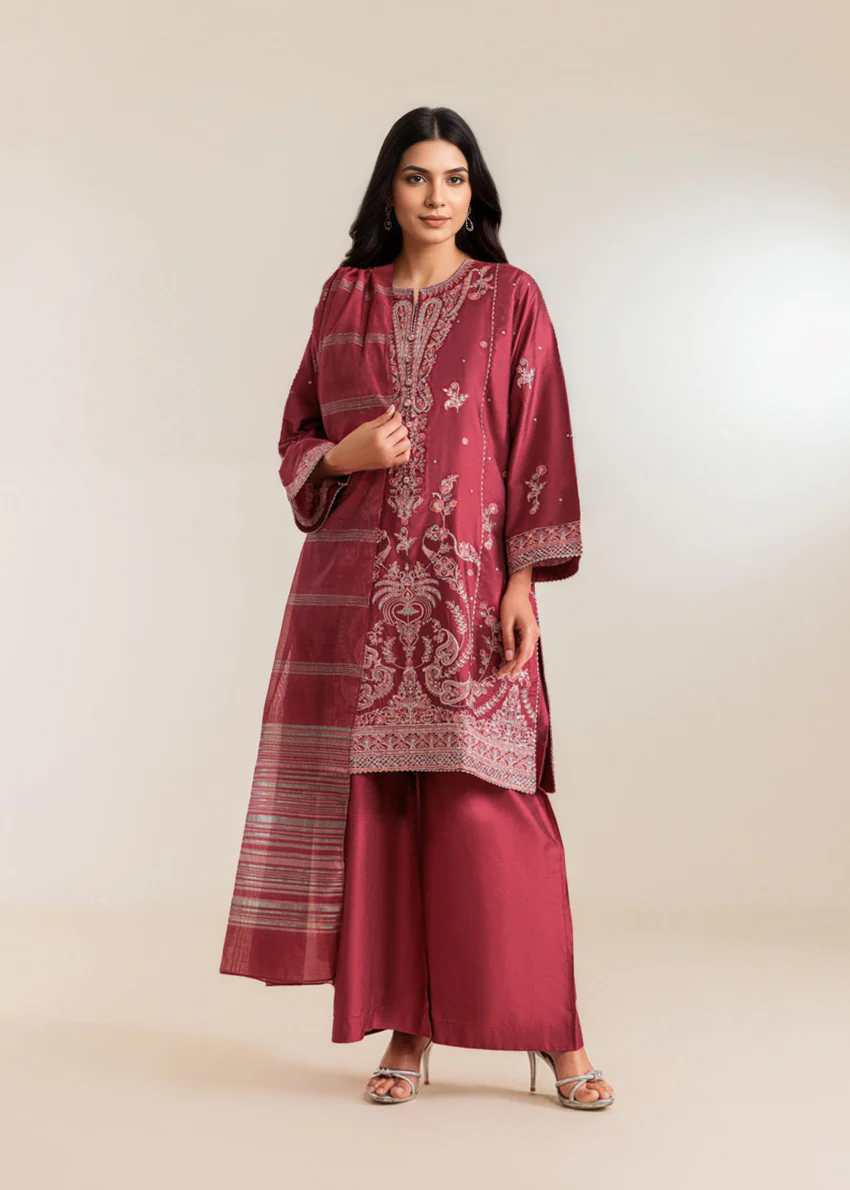 Pink-Cotton-3 Piece (WP3PSFS26F2M7) - Image 6