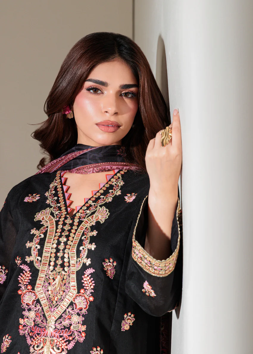 Black-Khaddi-3 Piece (WP3PSLS26L2M4) - Image 3