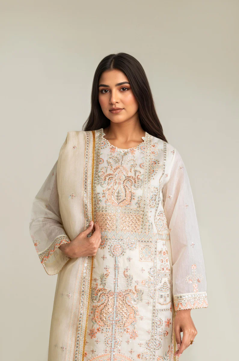 White-Lurex-Net-3 Piece (WP3PSLW25L9O5) - Image 8