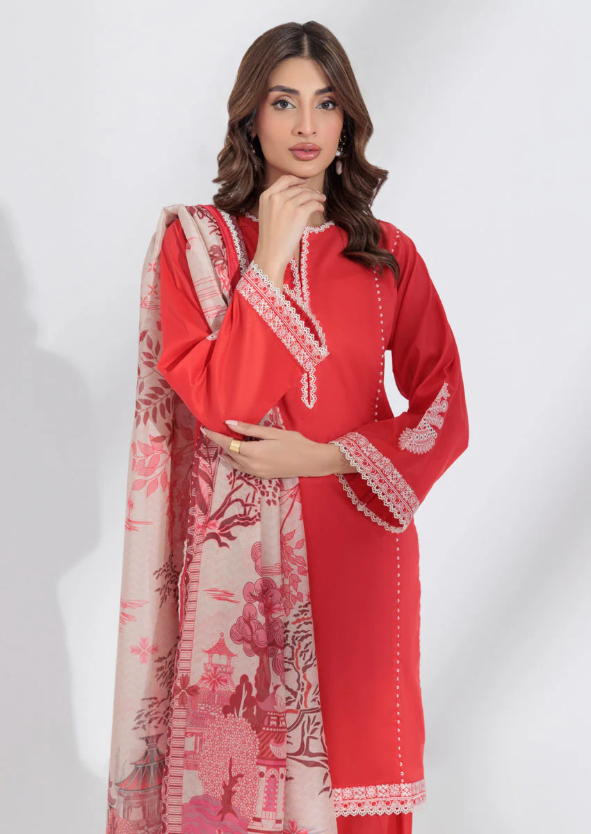 Crimson-Cambric-3 Piece (WPS25DE3028) - Image 22