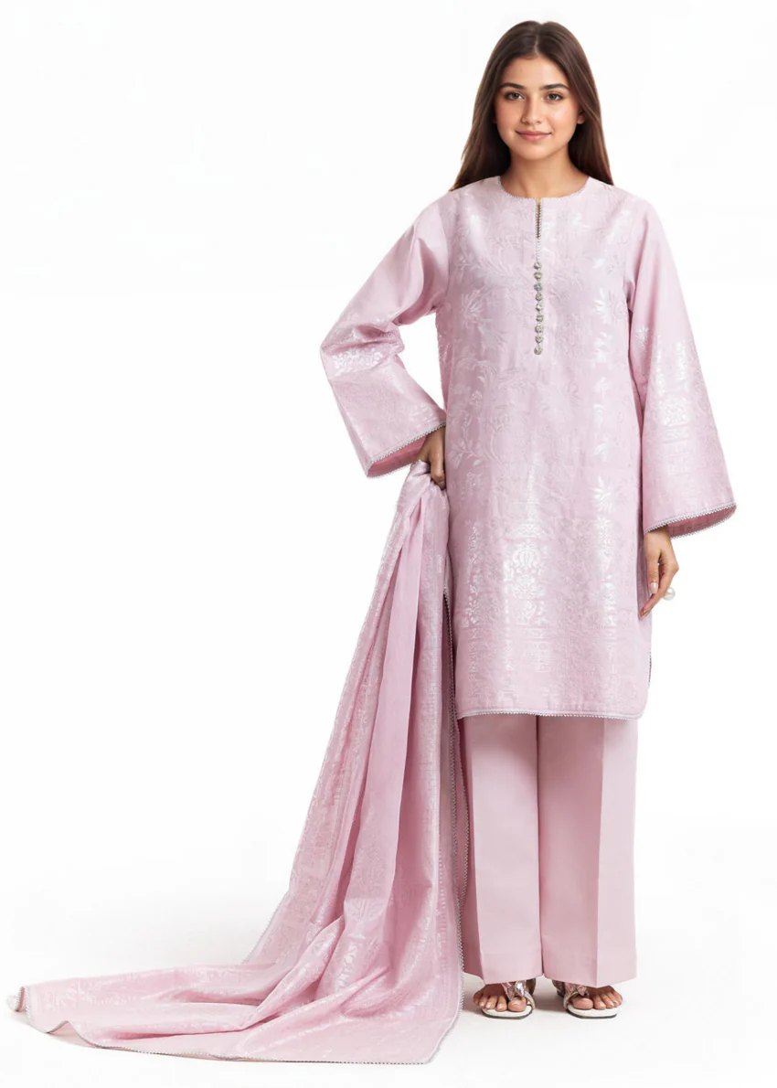 Pink-Jacquard-3 Piece (WU3PSBS26K2M18) - Image 3