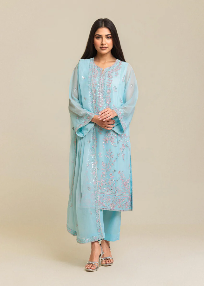 L-Blue-Chiffon-3 Piece (WU3PSLS25AF15P) - Image 5