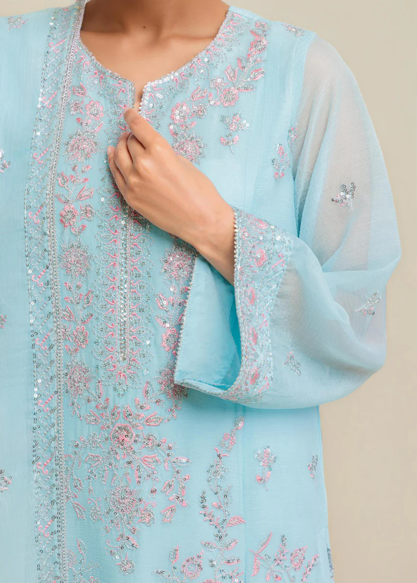 L-Blue-Chiffon-3 Piece (WU3PSLS25AF15P) - Image 7